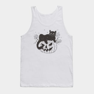 Halloween Cat Tank Top